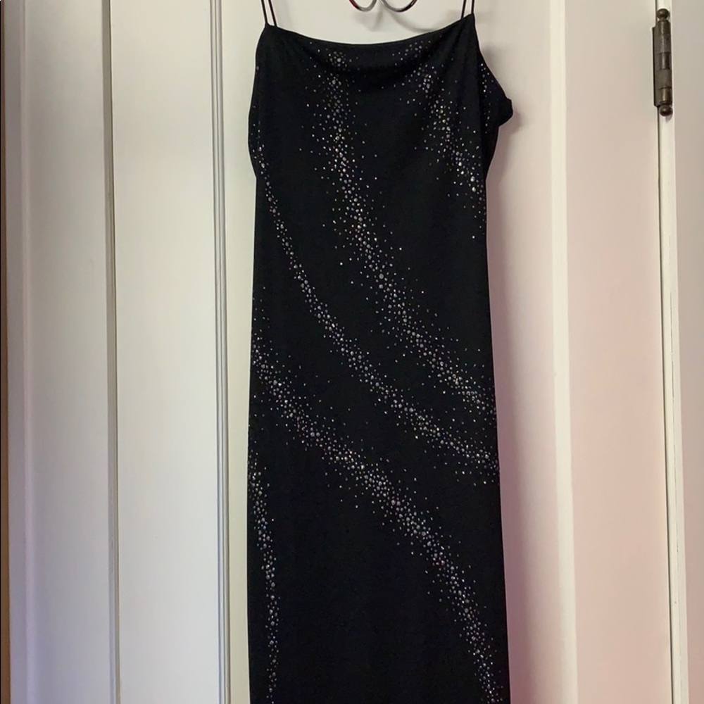 Long black dress